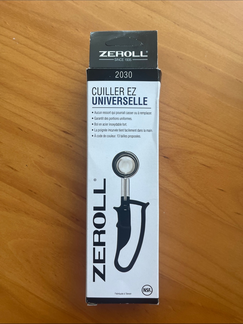 NWT ZEROLL 2030 Universal Ice Cream Scoop - Black Handle
